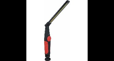 Hofftech Looplamp en zaklamp - dimbaar - 2000 mAh - 5 watt - met magneet en draaibare voet