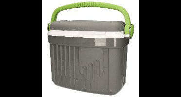 Iceberg koelbox - 8 liter - kunststof - grijs - 36 x 21 x 28 cm