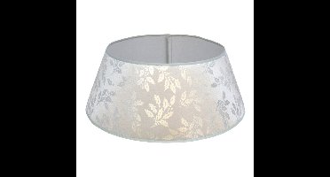 Kerstboomrok - zilver - D36 x H20 cm - voor kerstboom van 120 - 150 cm