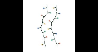 Kerstverlichting - 8 functie effect - gekleurd - 400 lampjes - 20M