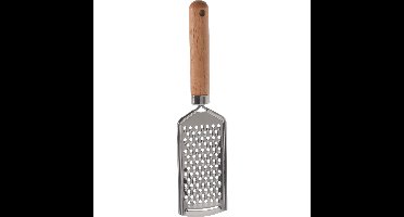 Keukengerei handrasp - RVS steel - houten handvat - 22 cm