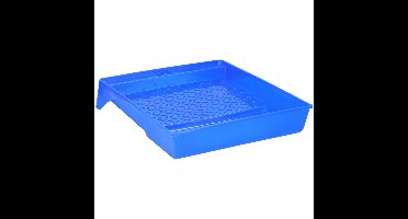 Kinzo Verfbak - lekbak blauw - voor rollers tot 35 x 29 cm - Verfbenodigdheden