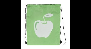 Kleine koeltas rugzak/rugtas groen 43 x 34 x 10 cm