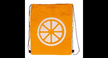 Kleine koeltas rugzak/rugtas oranje 43 x 34 x 10 cm