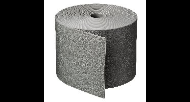 Kunststof grasrand / borderrand grijs 10 m x 15 cm