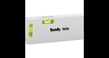 Kwb Lijnwaterpas - mini - 2 libellen - 10 cm - waterpas