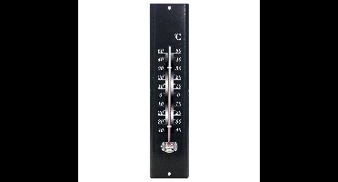 Lifetime Garden - thermometer - zwart - voor binnen en buiten - 29.5 cm