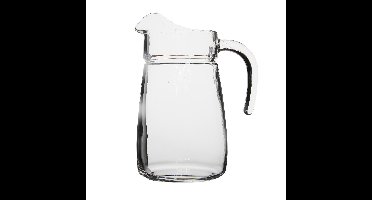 Luminarc schenkkan/karaf - glas - 2,3 liter - Sapkannen/waterkannen/schenkkannen