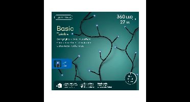 Lumineo Kerstverlichting - blauw - twinkle - 32 meter - 360 lampjes - boomverlichting
