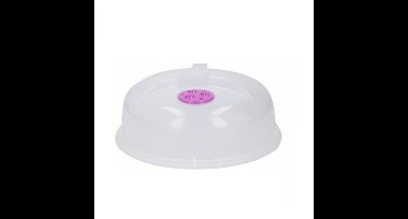 Magnetrondeksel/spatdeksel - kunststof - paars - 26,5 x 11 cm