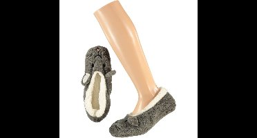 Meisjes ballerina pantoffels/sloffen konijn maat 28-30
