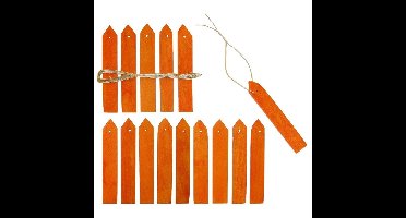 Nature Fruitboom etiketten - 45x stuks - 10 cm - planten en bomen labels