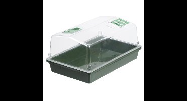 Nature Kweekbak - kweekkastje met deksel - 18 x 37,5 x 24 cm - Propagator - moestuinbak