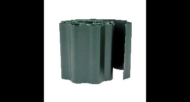 Pakket van 2x stuks kunststof grasranden / borderranden groen 9 m x 15 cm