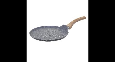 Pannenkoekenpan - Alle kookplaten geschikt - grijs - dia 28 cm