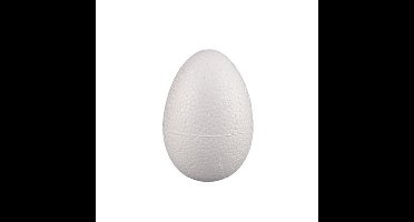 Piepschuim hobby vorm - ei - 6 cm - DIY knutsel figuren - paasei