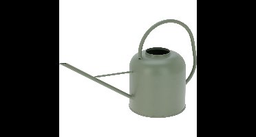 Plantengieter Retro - rvs metaal - groen - 1200 ml - Gieters voor binnen