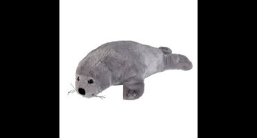 Pluche knuffel dieren Grijze Zeehond - van 30 cm