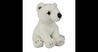 Pluche knuffel dieren IJsbeer 15 cm