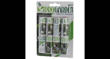 Pro Garden Insecten plakstrips - 8x - in koker - vliegen strips - ongediertebestrijding