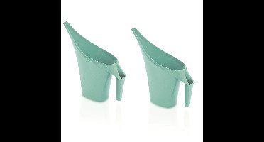 Prosperplast Gieter - 2x - mintgroen - kunststof - 2 liter