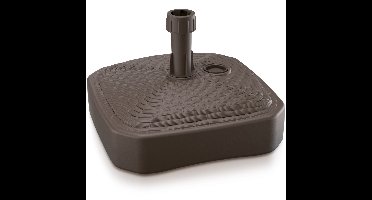 Prosperplast Parasolvoet - vierkant - rotan - bruin - 12L