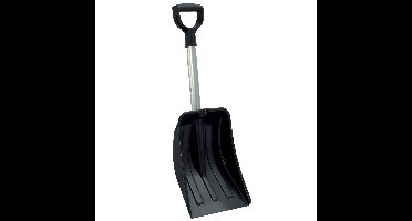 Prosperplast sneeuwschep - sneeuwschuiver - kinderen - zwart - uitschuifbare steel 69 - 83 cm