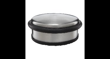 Protect-it Deurstopper/deurbuffer - 1x - D100 x H45mm - 1,15kg - RVS - premium - zonder montage