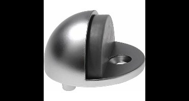 Protect-it Deurstopper/deurbuffer Moon - 1x - D45mm - verchroomd - mat