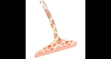 Raamwisser - raamtrekker - douchewisser - oranje - pp kunststof - 25 x 20 x 3 cm