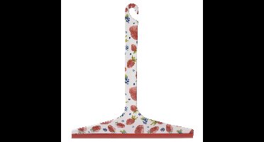 Raamwisser - raamtrekker - douchewisser - rood - pp kunststof - 25 x 20 x 3 cm