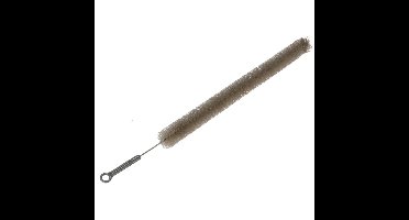 Radiatorborstel - flexibel - kunststof - grijs - 72 cm - schoonmaakborstel