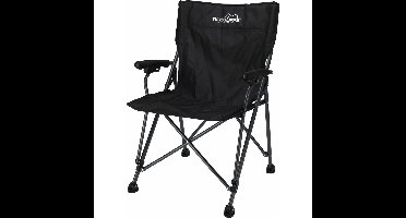 Redcliffs Campingstoel - vouwbaar - zwart - 61 x 60 x 88 cm - vissersstoel