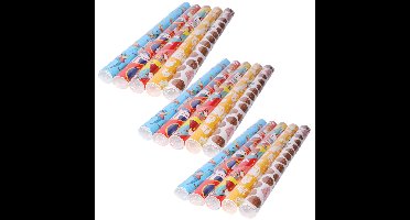 Rollen inpakpapier/cadeaupapier - 15x stuks - sinterklaas - 250 x 45 cm - papier