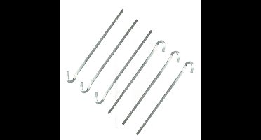 Rotspennen - 30x - Tentharingen - Halfrond - 22 cm - Metaal