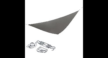 Schaduwdoek/zonnescherm driehoek - incl. bevestigingsmateriaal - 5 x 5 x 5 m - waterdicht