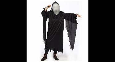 Scream verkleed gewaad voor kinderen - zwart - Zonder masker - Halloween