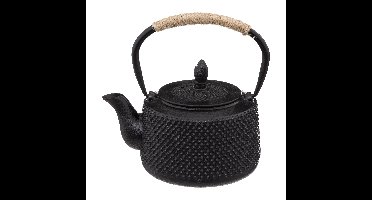 Secret de Gourmet Theepot - gietijzer - 1 liter - zwart