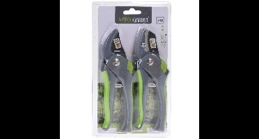 Set van 2x stuks snoeischaren/heggenscharen 20 cm