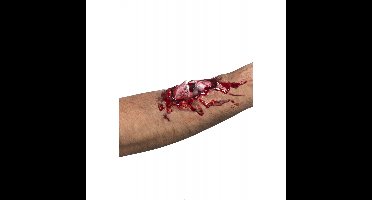 Smiffys Gebroken nep bot - latex - Halloween - horror - verkleedaccessoires