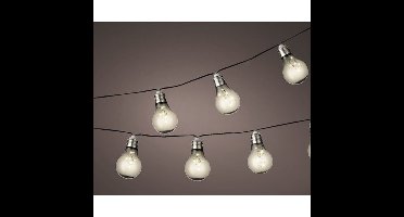 Solar lichtbolletjes tuinverlichting/feestverlichting met knipperend effect 4.5m