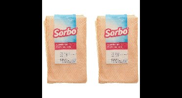 Sorbo vloerdoekjes - 2x stuks - alle vloeren - 24 x 40 cm - schoonmaken