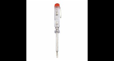 Spanningzoeker schroevendraaier - 110-250 V - 14 x 1,5 cm - voltage tester