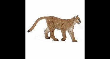 Speelgoed plastic zilverleeuw 11,5 cm