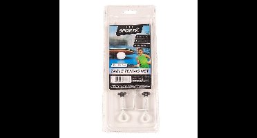 SportX Tafeltennis netje - voor elke tafel - inclusief bevestigingsmateriaal - pingpong