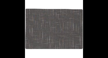 Stevige luxe Tafel placemats Liso grijs 30 x 43 cm