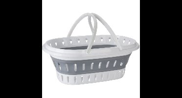 Storage Solutions Wasmand - opvouwbaar - met handvatten - kunststof - 25 Liter