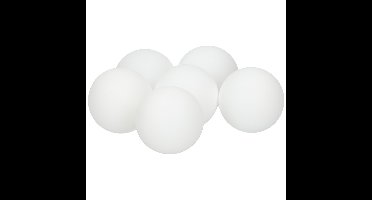 Tafeltennis Pingpongballen - wit - set 12x stuks - D4 cm - tafeltennisen