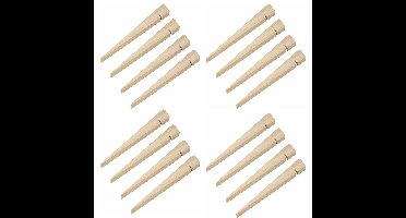 Tentharing - 16x - hout - 30 cm - tentpennen/zandharing