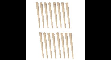 Tentharing - 16x - hout - 40 cm - tentpennen/zandharing